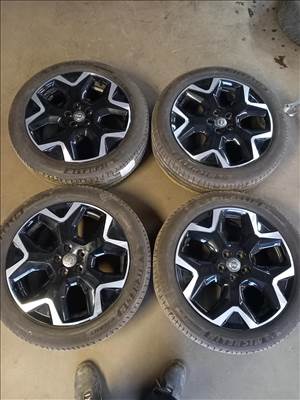  Opel Grandland 5x108-as 7x19" újszerű (gyári) alufelni 205/55 használt Michelin nyári gumi sxx2