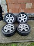  16" újszerű alufelni, rajta 205/55 használt Michelin nyári gumi gumi 