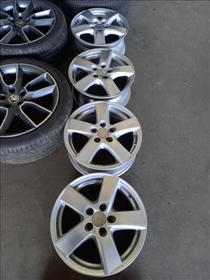  Alutec 5x100 lyukosztású 6JJ 15" használt alufelni jó állapotú kba48449 fxx