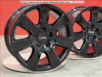 R18 5x112 Original Audi 8J ET28 OE 4H0601025D Black Glossy gyári alufelnik , audi q5 a4 a5 a6 a7 
