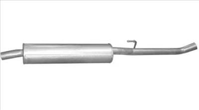 Polmo 04.327 - CITROEN, FIAT, PEUGEOT Középső kipufogó dob