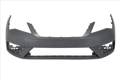 Seat Leon 5F 2017.01.01-2020.02.01 utángyártott új első lökhárító alapozott, szenzor és fényszóró mosó helyes 5f0807221aagru