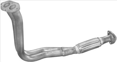 Opel Astra F 1.7D hat. , sed. ,comb Kipufogó Gyûjtő Cső - P17.310