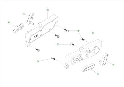 Tesla Model 3 Highland 2023-tól Első ülés állítók