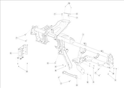 Tesla Model S 2012-2016 Műszerfal tartó