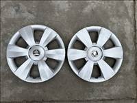 2db Skoda 15-ös gyári disztárcsa!