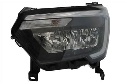 Renault Master 2019-2024 utángyártott új bal első fényszóró H7/H1/LED (motoros)elektr.nélk DEPO 260607867r