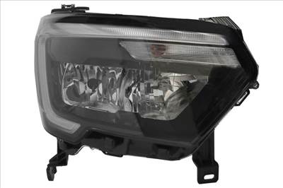 Renault Master 2019-2024 utángyártott új jobb első fényszóró H7/H1/LED (motoros)elektr.nélk DEPO 260105567r