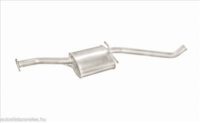 Opel Omega 1,8 kat 86-94 Középső Kipufogó Dob - Polmo 17.30