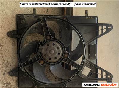 Fiat Multipla II hűtőventilátor + keret 46744926
