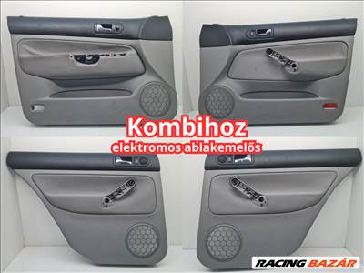 Volkswagen Bora kombi szürke ajtókárpit szett (29647)