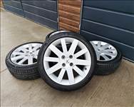 17" 4x108 Peugeot 207 "Hockenheim" gyári alufelni szett nyárigumikkal!