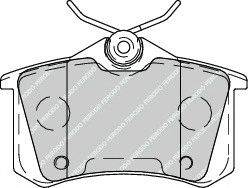 FERODO FDB4260 - fékbetét AUDI CITROËN DS OPEL PEUGEOT RENAULT SEAT SKODA VAUXHALL VW