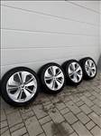  5x112 lyukosztású 18" újszerű (gyári felni) alufelni, rajta 225/45 új Bridgestone téli gumi gumi 