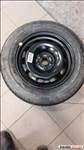 1Db 5x100 lyukosztású 15" új (gyári felni) lemezfelni, rajta 195/65 új Dunlop nyári gumi 