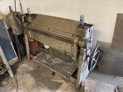 Eladó TOS Csehszlovák 1 méteres lemezhajlító