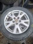  5x114.3 lyukosztású 16" használt gyári Mazda alufelni, rajta 205/60 újszerű Infinity téli gumi
