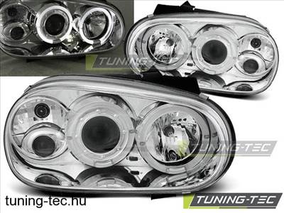 Volkswagen Golf IV VW GOLF 4 09.97-09.03 ANGEL EYES CHROME Tuning-Tec