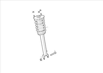 Tesla Model S 2012-2016 Első lengéscsillapító
