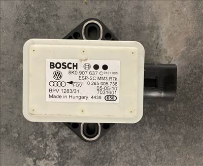 Audi RS5 (B8 - 8T) Bosch ESP (Elektronikus Menetstabilizátor) szenzor 8k0907637d-c 0265005740