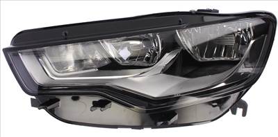 Audi A6 C7 2011.04.01-2014.09.30 utángyártott új bal első fényszóró H7/H15 (motorral) DEPO 4g0941003m