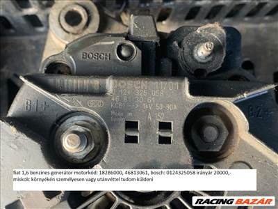 Fiat Multipla II generátor 