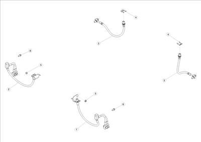 Tesla Model 3 2017-2023 Fékcsövek