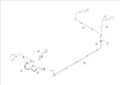 Tesla Model 3 Highland 2023-tól Fékcsövek
