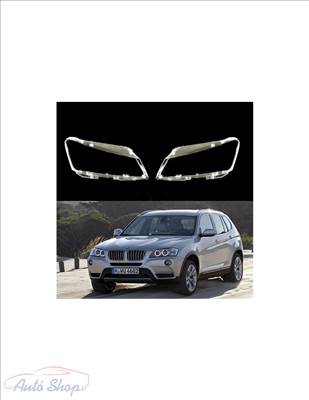 BMW X3 X4 F25 F26 LÁMPA BÚRA SZETT 2010-2013 , lámpabúra fényszóró búra Minőségi termék
