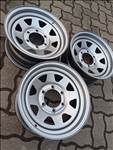 6x139,7 Nissan Patrol, Terrano, Mitsubishi Pajero, L200 15" új lemezfelni 