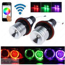 BMW WiFi színváltós RGB Angel Eyes izzó , E39 E53 E60 E63 E65 E83 E87