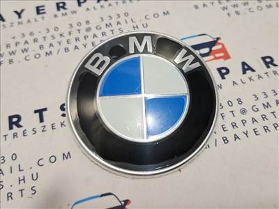 Bmw E46 E90 F30 stb. 74mm bontott hátsó embléma