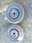  15" használt OPEL Meriva lemezfelni, rajta 195/65 használt Nokian téli gumi