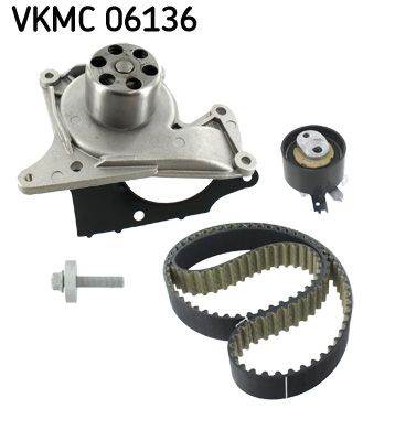 Vízpumpa + fogasszíj készlet SKF VKMC 06136 for MERCEDES-BENZ, RENAULT, NISSAN, DACIA, …
