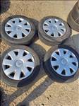 Citroen peugeot4x108-as 6.5x16" használt lemezfelni, 205/55 használt Michelin nyári gumi sxx1/2