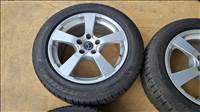  5x114.3 lyukosztású 17" használt CMS alufelni, rajta 225/50 használt Pirelli téli gumi gumi 