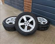16" 5x112 VW, Audi, Seat, Skoda alufelni szett téligumikkal!