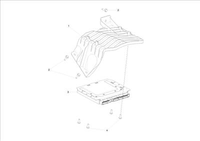 Tesla Model S 2012-2016 Légrugó vezérlő