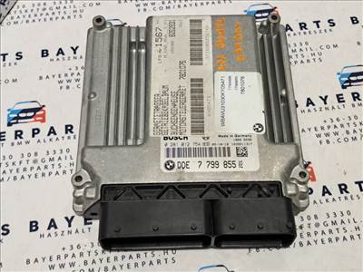 BMW E90 320d 163le M47 ECU motorvezérlő elektronika computer