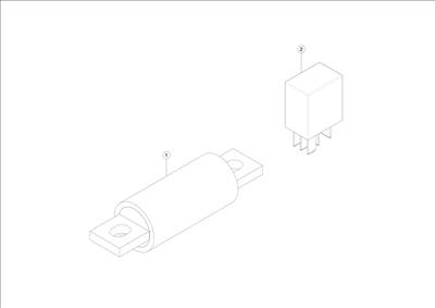 Tesla Model S 2012-2016 Relék és biztosítékok