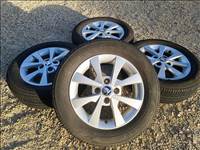  4x100 14" Gyári Skoda citigo  alufelni 175/65 R14 Bridgestone nyári gumikkal