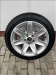  5x120 lyukosztású 17" újszerű (gyári felni) alufelni, rajta 235/45 újszer
