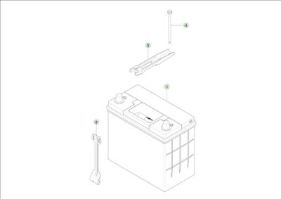 Tesla Model Y 2020-tól 12V Akkumulátor és kiegészítői