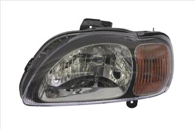 Suzuki Baleno 1 1999-2001 utángyártott új bal első fényszóró H4 3532065g32000