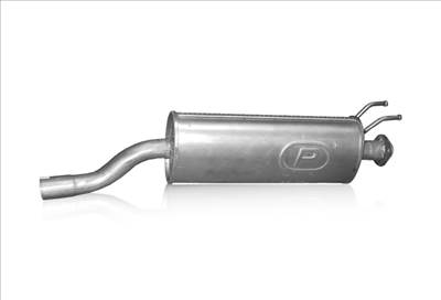 POLMO 09.17 - Kipufogó közép dob HONDA CIVIC 1.4, 1.6 (2000-2005)