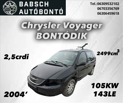 Chrysler Voyager (4th gen) bontott alkatrészei