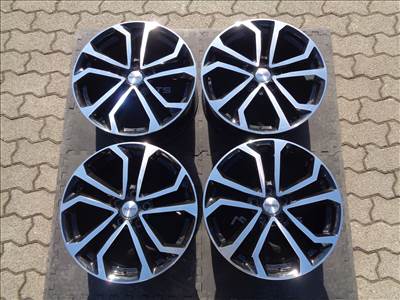 Új/Demo Dezent alufelni 18-as, 5×114.3-as osztóval fekete-polir eladó. 