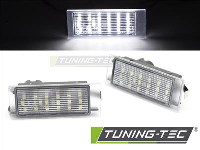 RENAULT CLIO 3 / MEGANE 2 / LAGUNA 2 / MASTER 2 / OPEL MOVANO / NISSAN INTERSTAR LED Rendszámtábla világítás