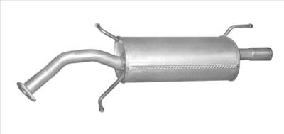 Polmo 14.01 - MITSUBISHI Kipufogó hátsó dob