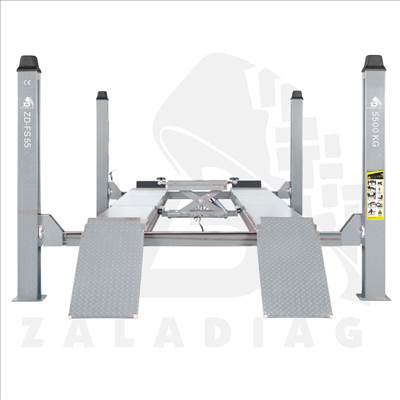 Négyoszlopos emelő 5,5 t, prémium